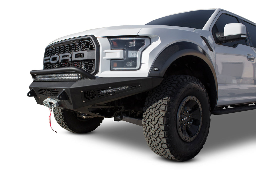 2017-2020 Ford F-150 Raptor HoneyBadger Front Bumper with Winch Mount | Heritage