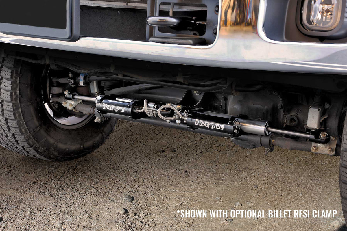 Dual Steering Stabilizer System (Opposing Style) w/ Dirt Logic 2.25 Resi Shocks – FTS221162