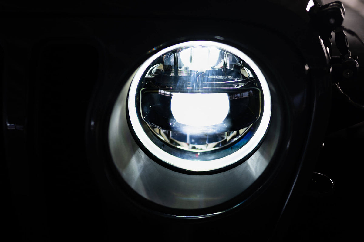 2018-2026 Jeep Wrangler JL & Gladiator JT LED Headlights | Black