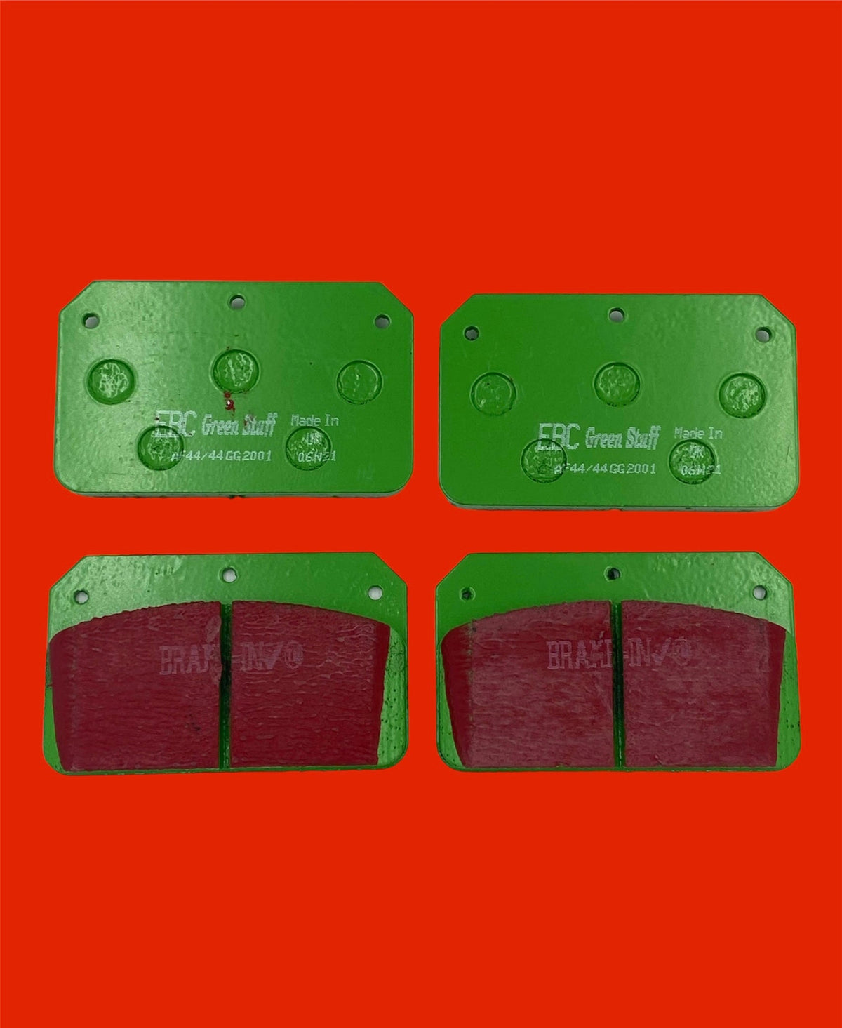 4 PISTON BRAKE PADS