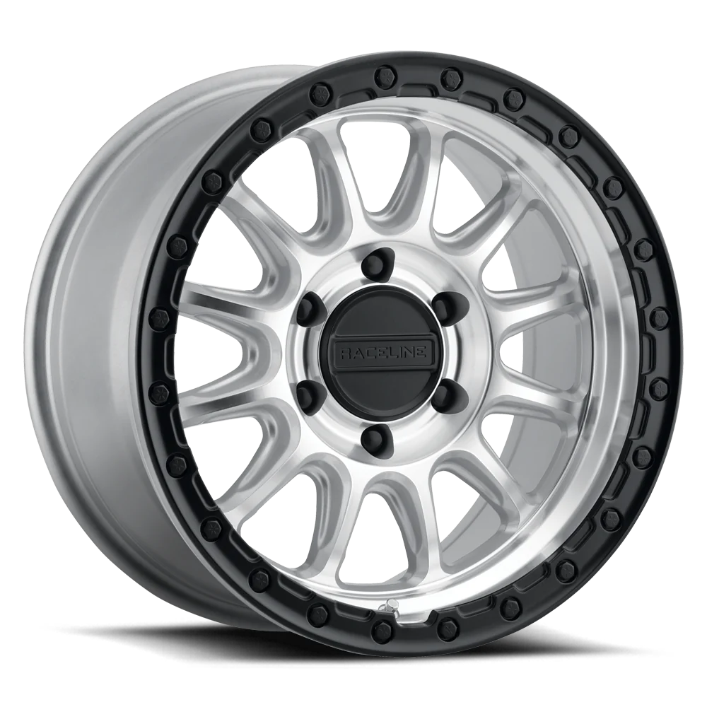 Raceline 960MB - Alpha Machined face w/Satin Black bead ring