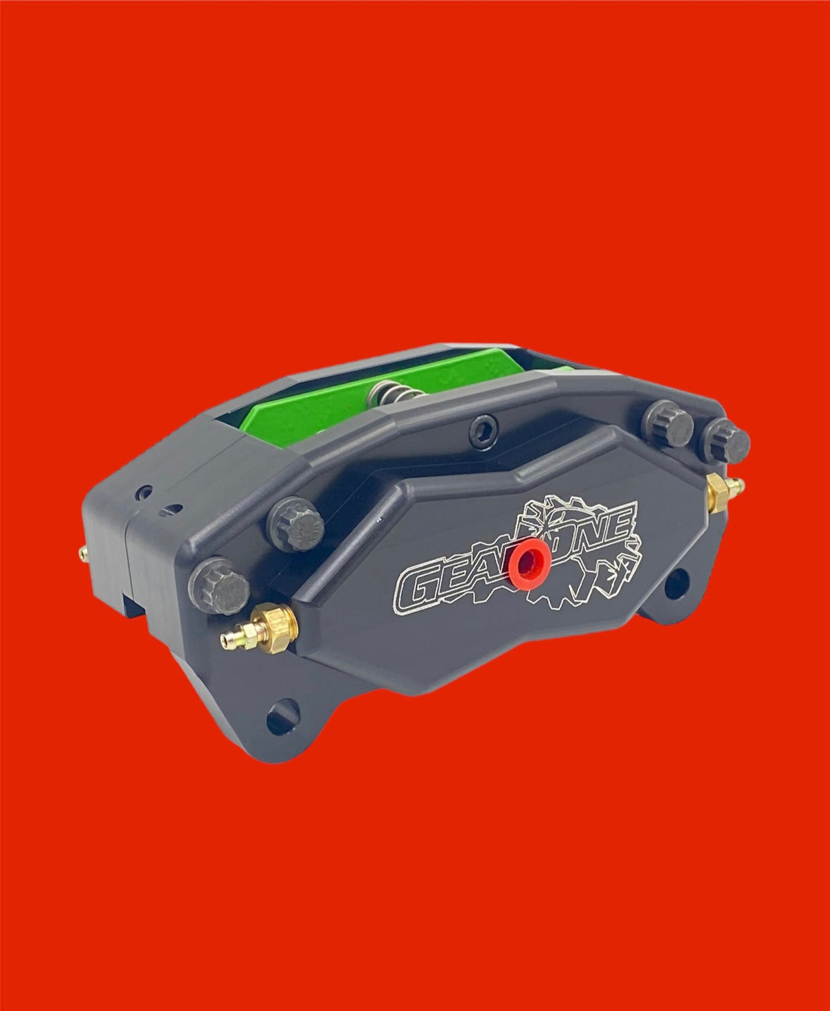 BLACK 4 PISTON CALIPER