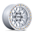 KMC KM549 GLOSS SILVER W/ MACHINED FACE GRS Wheel