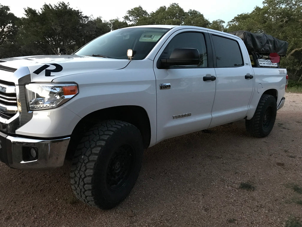 2014-2021 2nd Gen Toyota Tundra Low-Pro Ditch Light Brackets