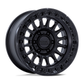 KMC KM552 MATTE BLACK W/ GLOSS BLACK LIP IMS Wheel