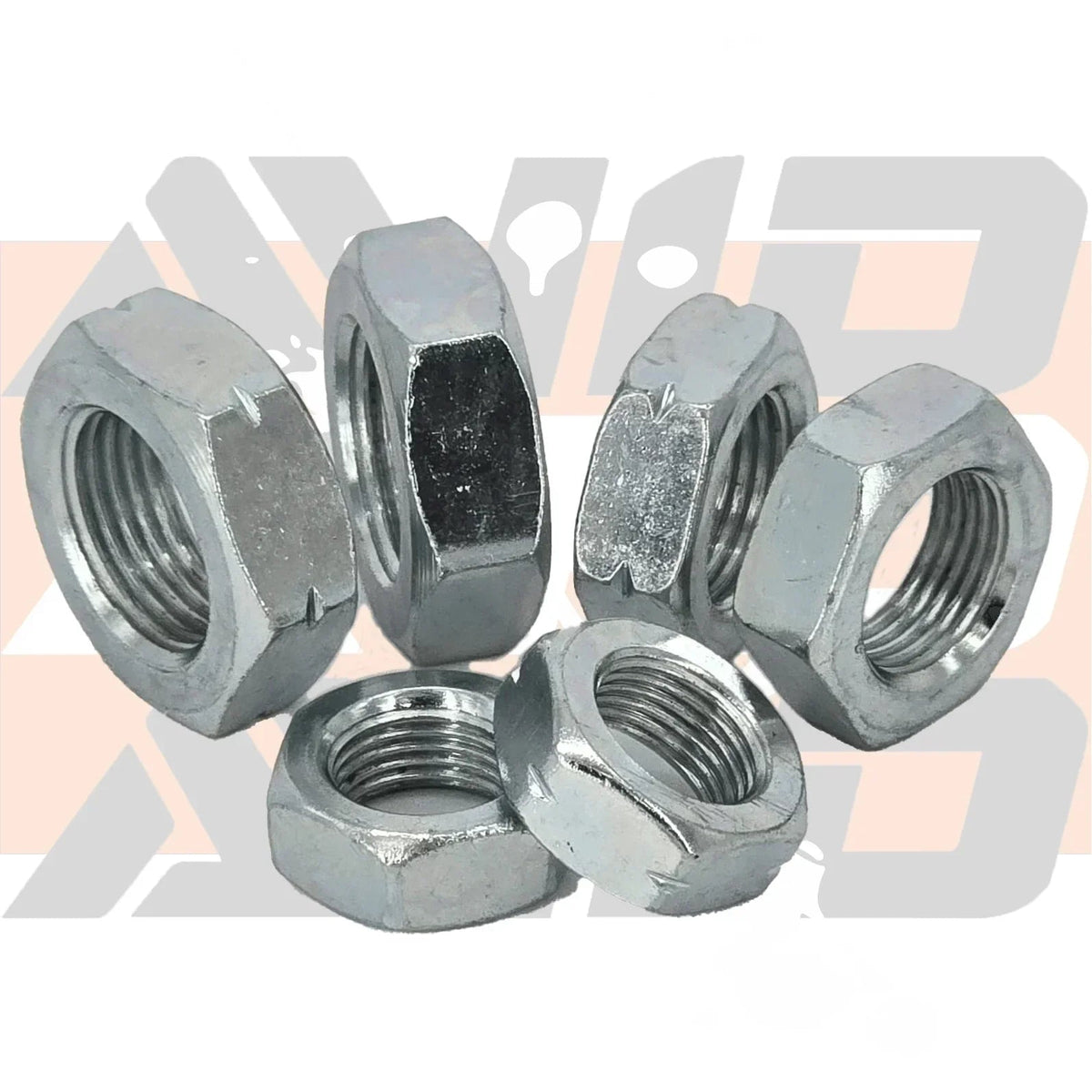 JNR16S Chromoly Steel Jam Nut, 1-1/4-12 RH Thread | AVID Racing