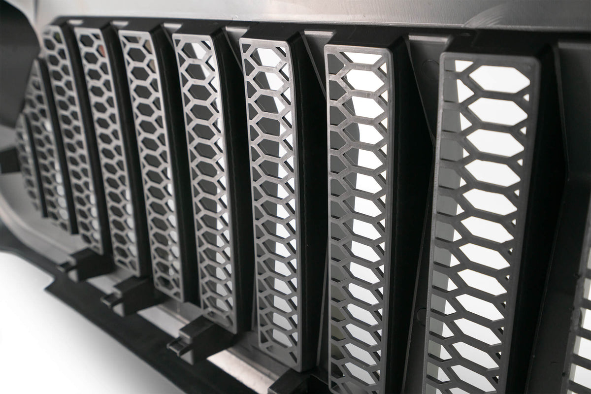 2018-2026 Jeep Wrangler JL & Gladiator JT Replacement Grille | Black