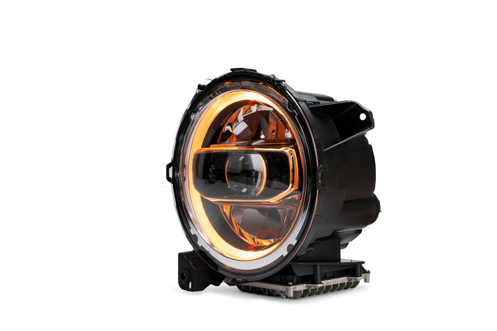 2018-2026 Jeep Wrangler JL & Gladiator JT LED Headlights | Chrome