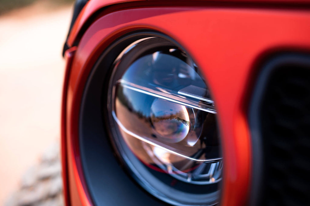 2018-2026 Jeep Wrangler JL & Gladiator JT LED Headlights | Chrome