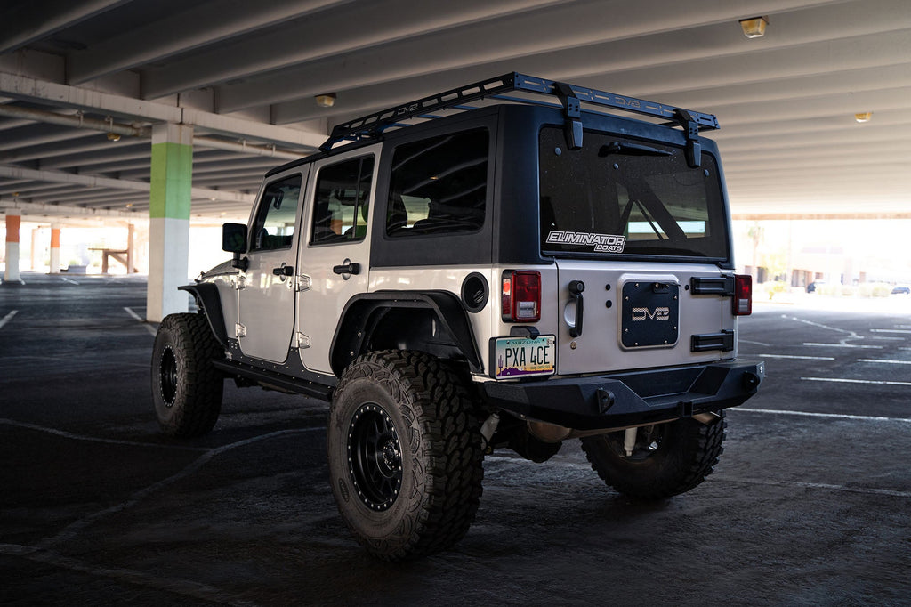 2007-2018 Jeep Wrangler JK Half-Length Roof Rack
