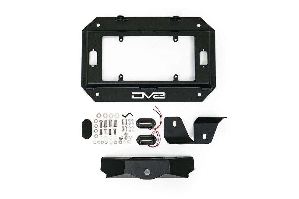 2018-2024 Jeep Wrangler JL Spare Tire Delete with Light Mounts