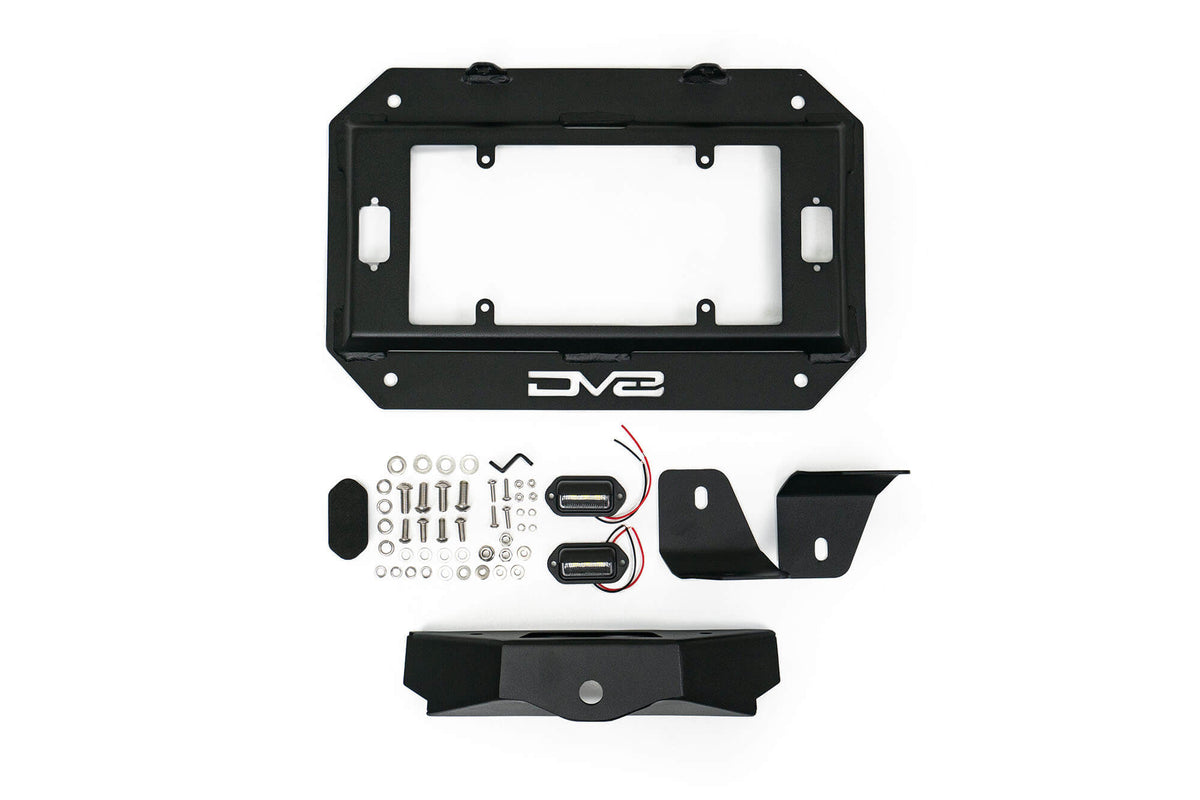 2018-2024 Jeep Wrangler JL Spare Tire Delete with Light Mounts