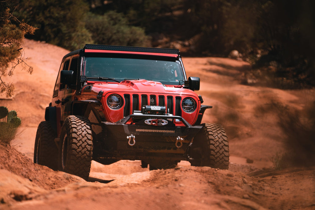 2018-2026 Jeep Wrangler JL & Gladiator JT LED Headlights | Chrome