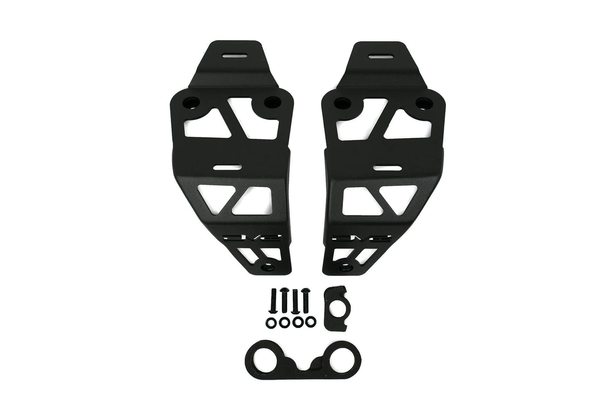 2018-2026 Jeep Wrangler JL & Gladiator JT Dual Pod Light Mounts for Performance Hood