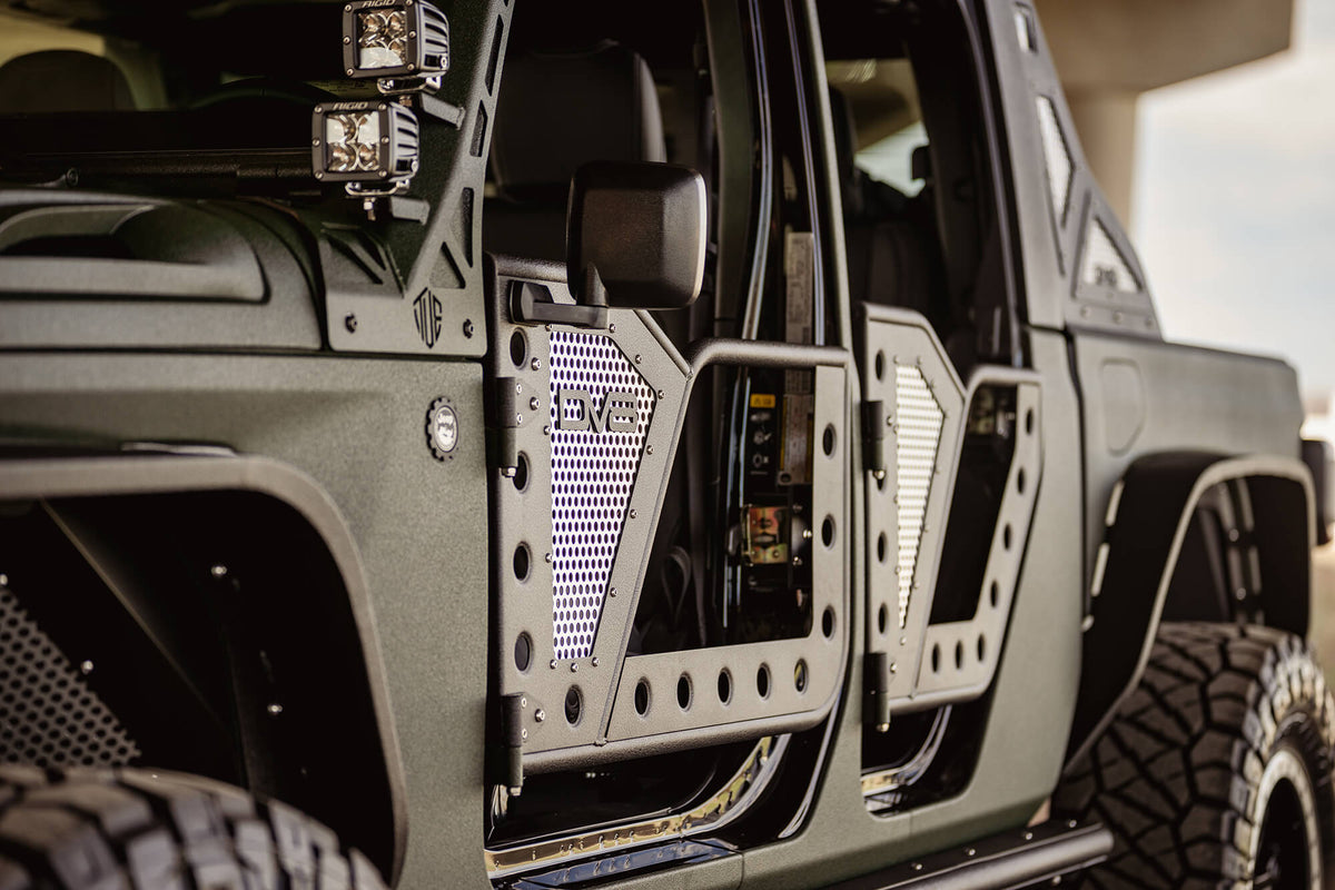 2018-2025 Jeep JL & 2020-2025 JT Front Rock Doors