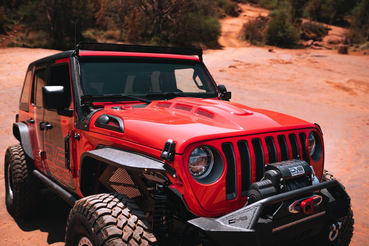 2018-2026 Jeep Wrangler JL & Gladiator JT Heat Dispersion Hood