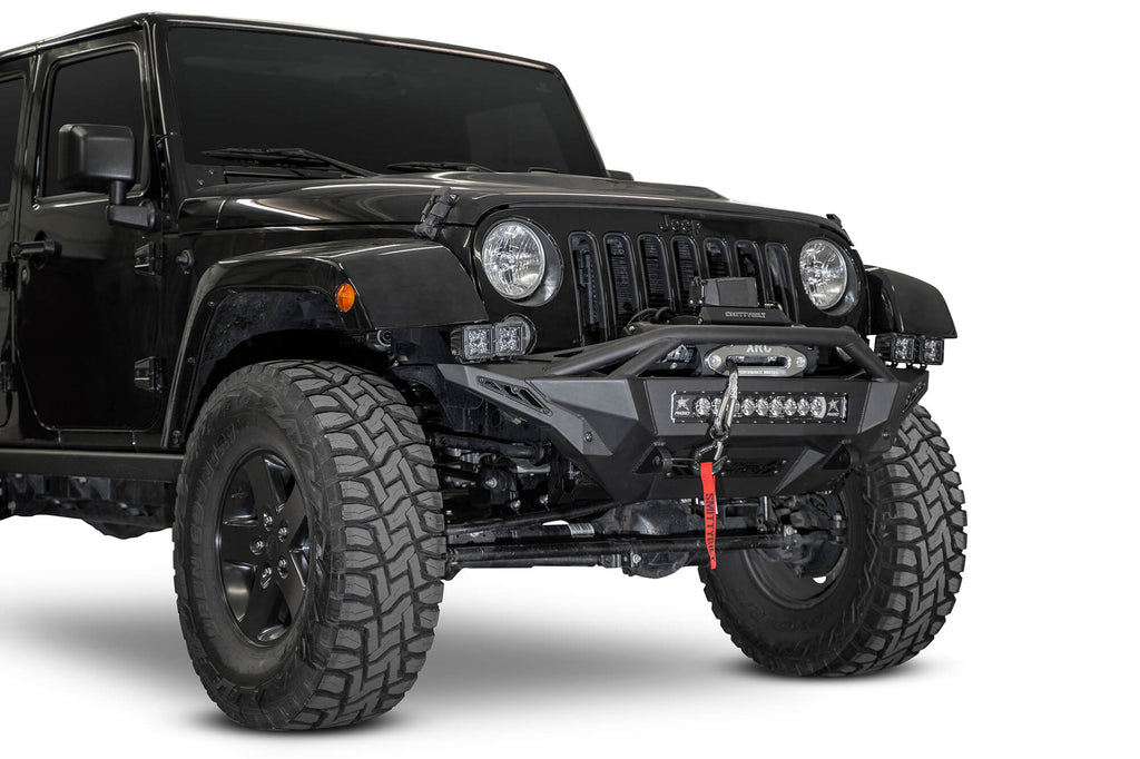 2007-2018 Jeep Wrangler JK Stealth Fighter Front Bumper | Heritage