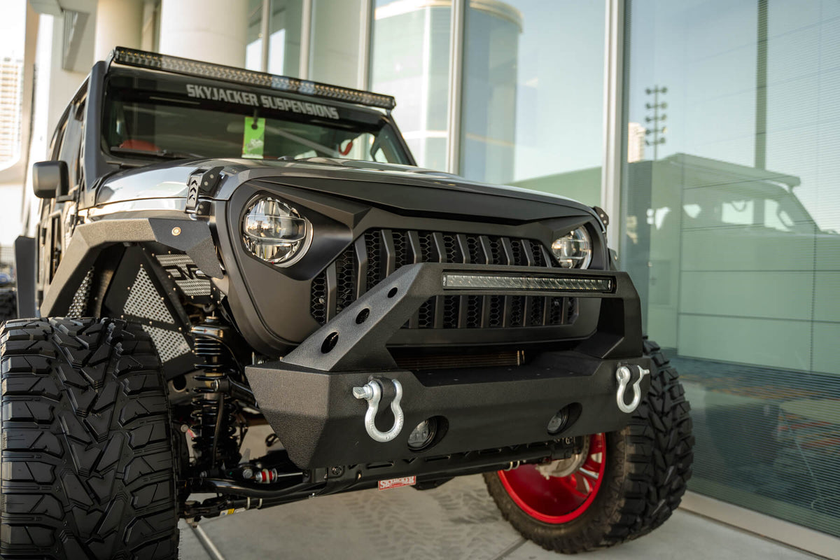 2018-2026 Jeep Wrangler JL & Gladiator JT Replacement Grille | Black
