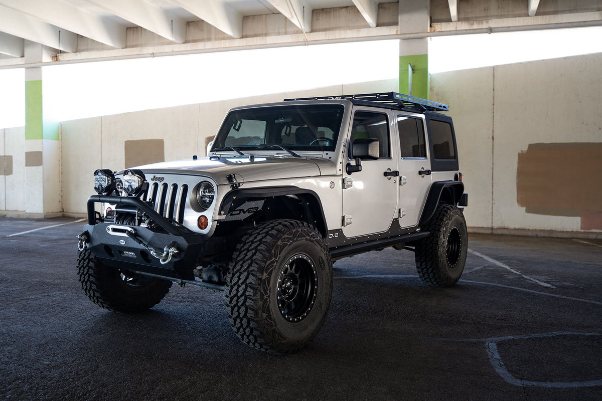 2007-2018 Jeep Wrangler JK Half-Length Roof Rack