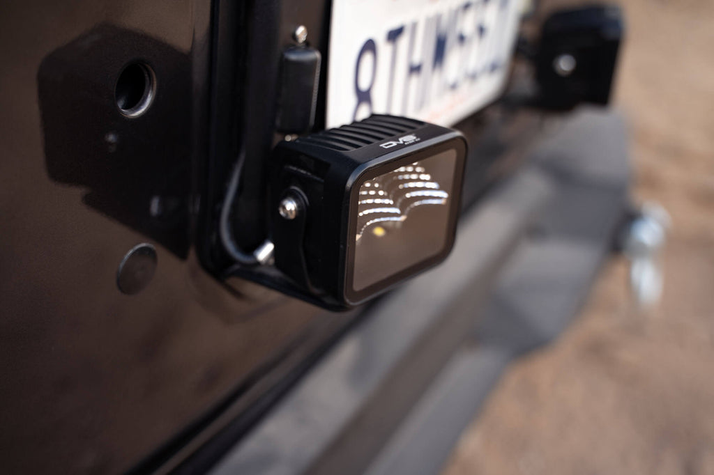 2018-2024 Jeep Wrangler JL Spare Tire Delete with Light Mounts
