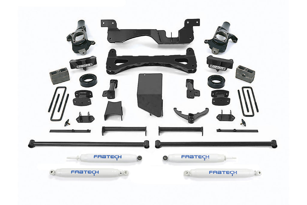 6″ PERFORMANCE SYSTEM W/ PERFORMANCE SHOCKS – K1014
