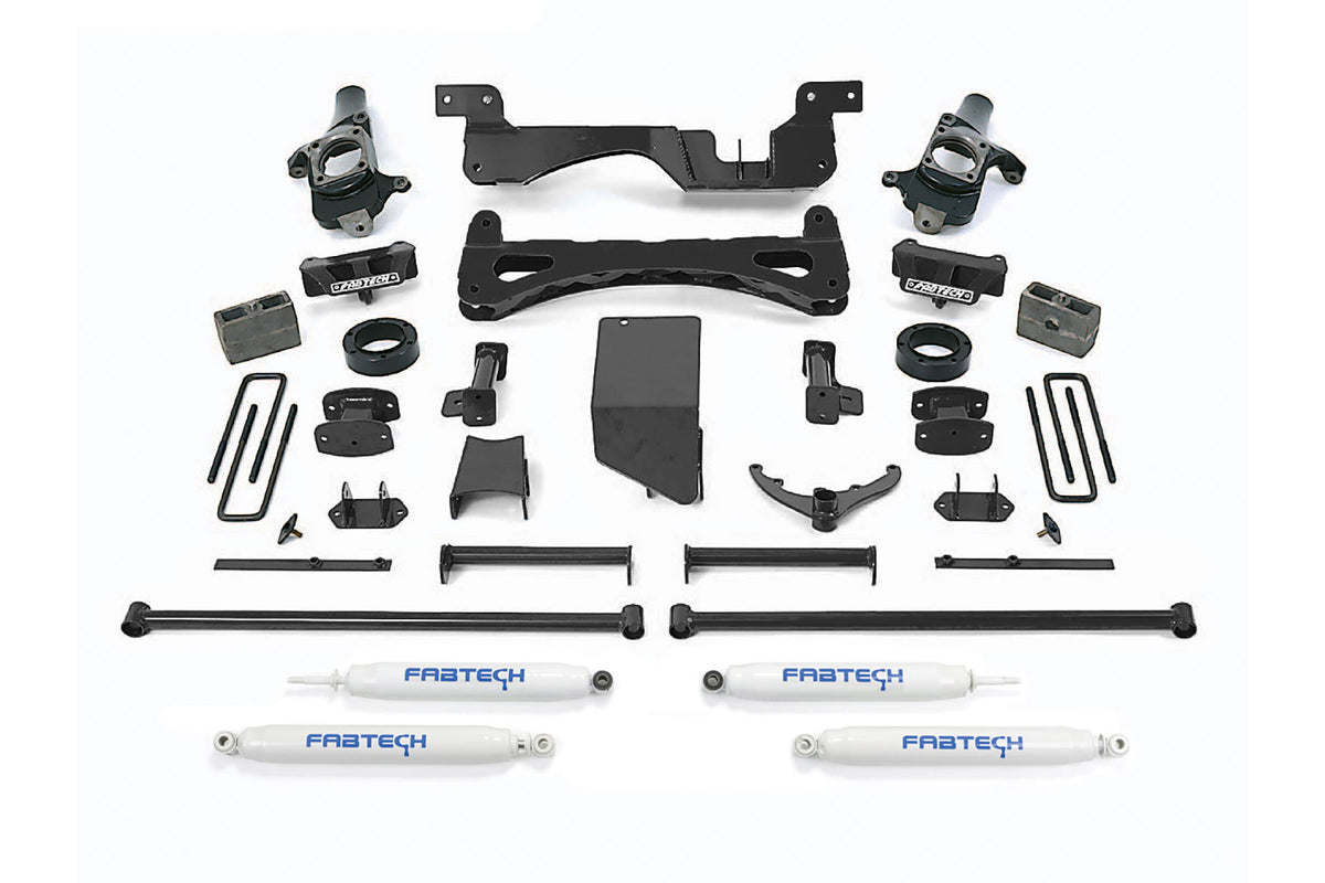 6″ PERFORMANCE SYSTEM W/ PERFORMANCE SHOCKS – K1014
