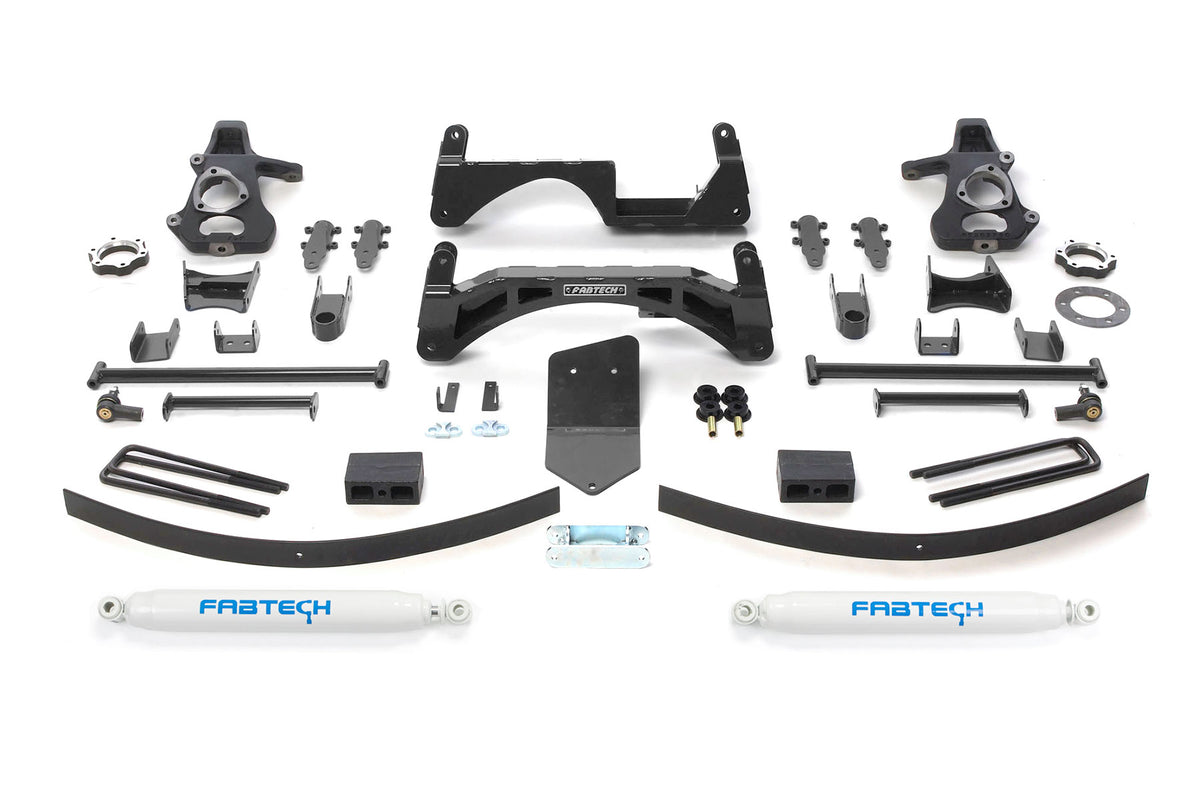 6″ BASIC SYSTEM W/ REAR PERFORMANCE SHOCKS – K1024