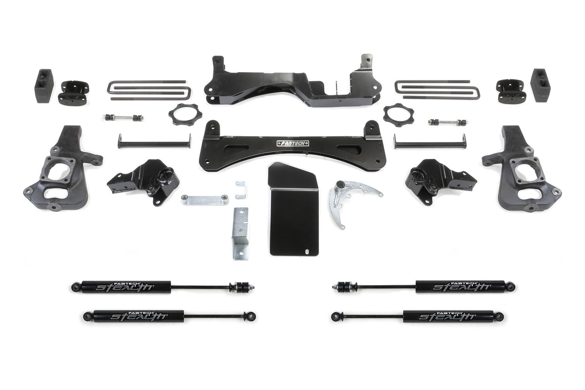 6″ RTS&reg; SYSTEM W/ STEALTH SHOCKS – K1045M