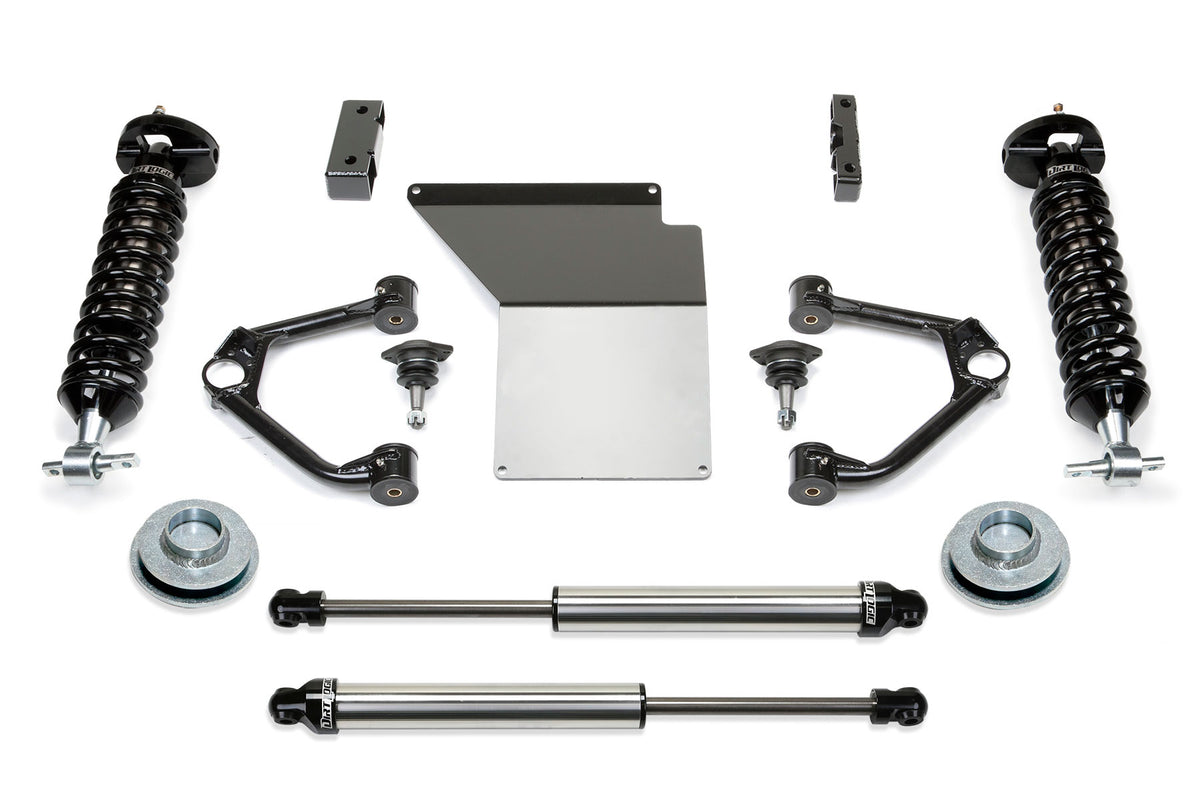 3″ Ball Joint UCA Lift Kit w/ Front Dirt Logic 2.5 Coilovers & Rear Dirt Logic 2.25 Shocks – K1060DL