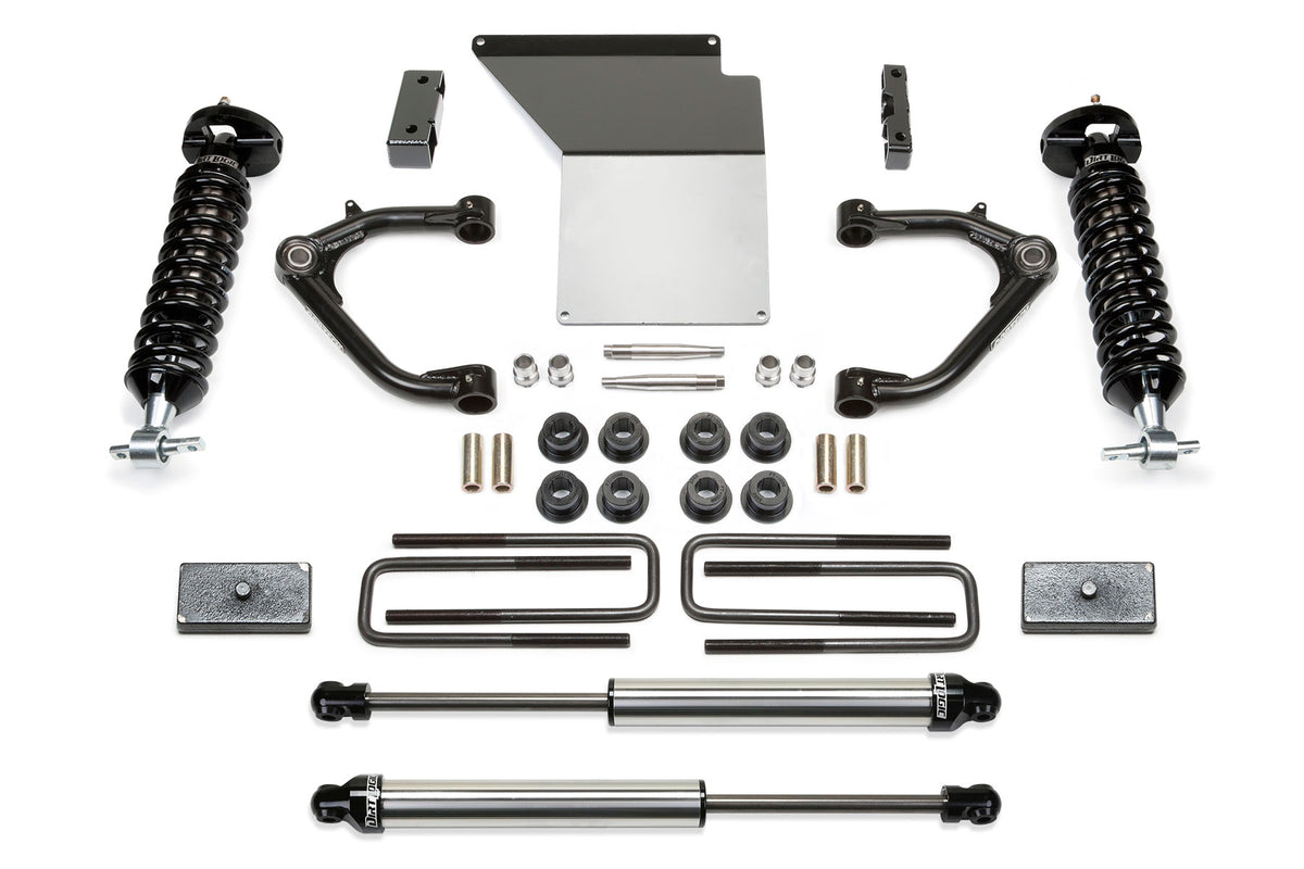 3″ Uniball UCA Lift Kit w/ Front Dirt Logic 2.5 Coilovers & Rear Dirt Logic 2.25 Shocks – K1063DL
