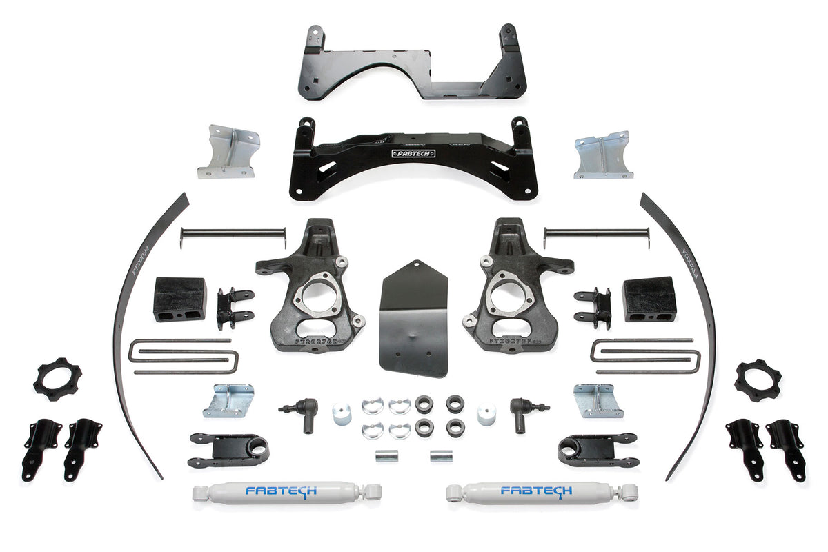 6″ BASIC SYSTEM W/ REAR PERFORMANCE SHOCKS – K1068