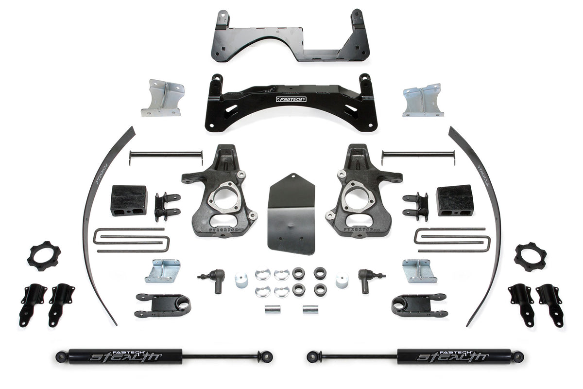 6″ BASIC SYSTEM W/ REAR STEALTH SHOCKS – K1068M