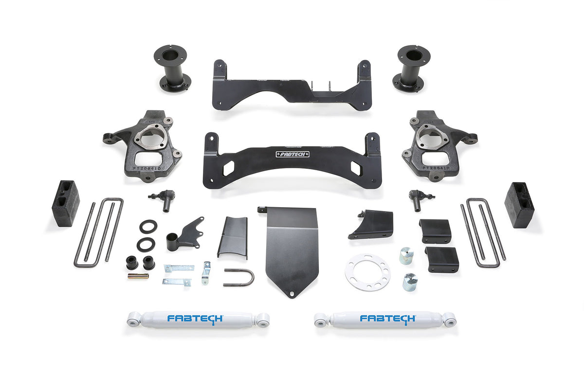 6″ BASIC SYSTEM GEN II W/ REAR PERFORMANCE SHOCKS – K1084