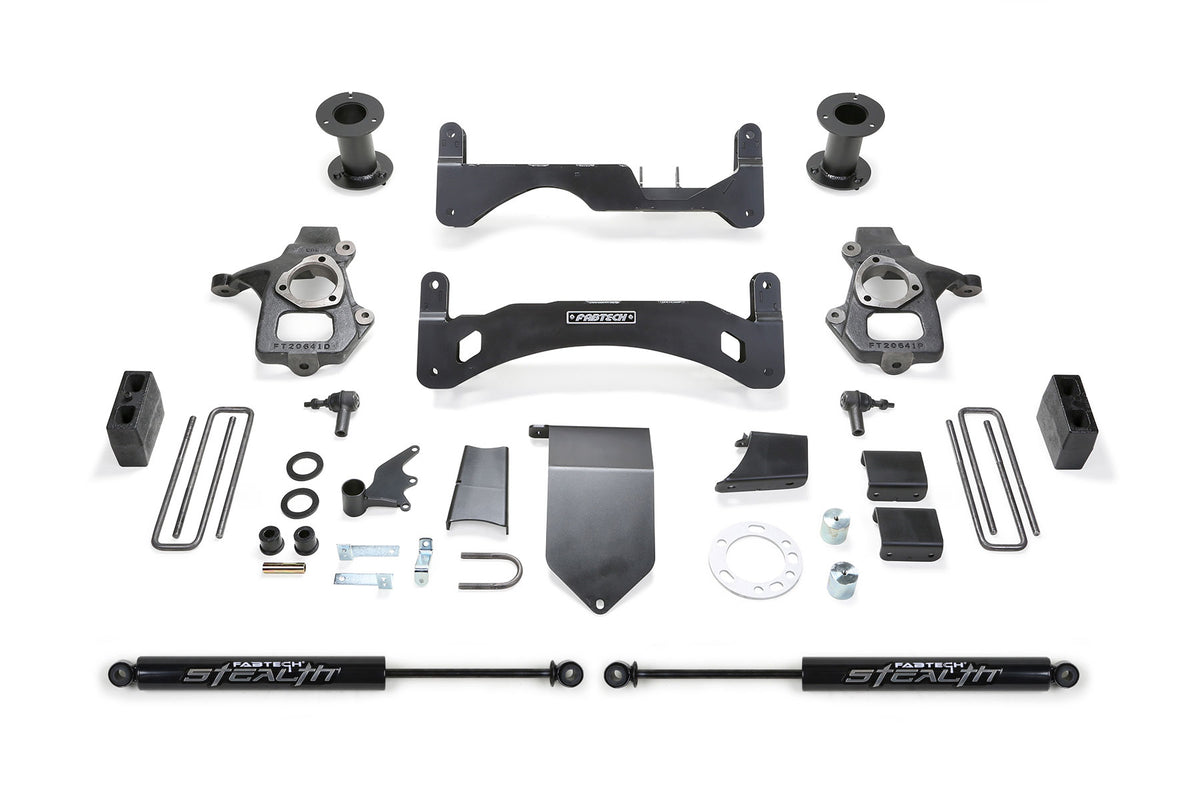 6″ BASIC SYSTEM GEN II W/ REAR STEALTH SHOCKS – K1084M