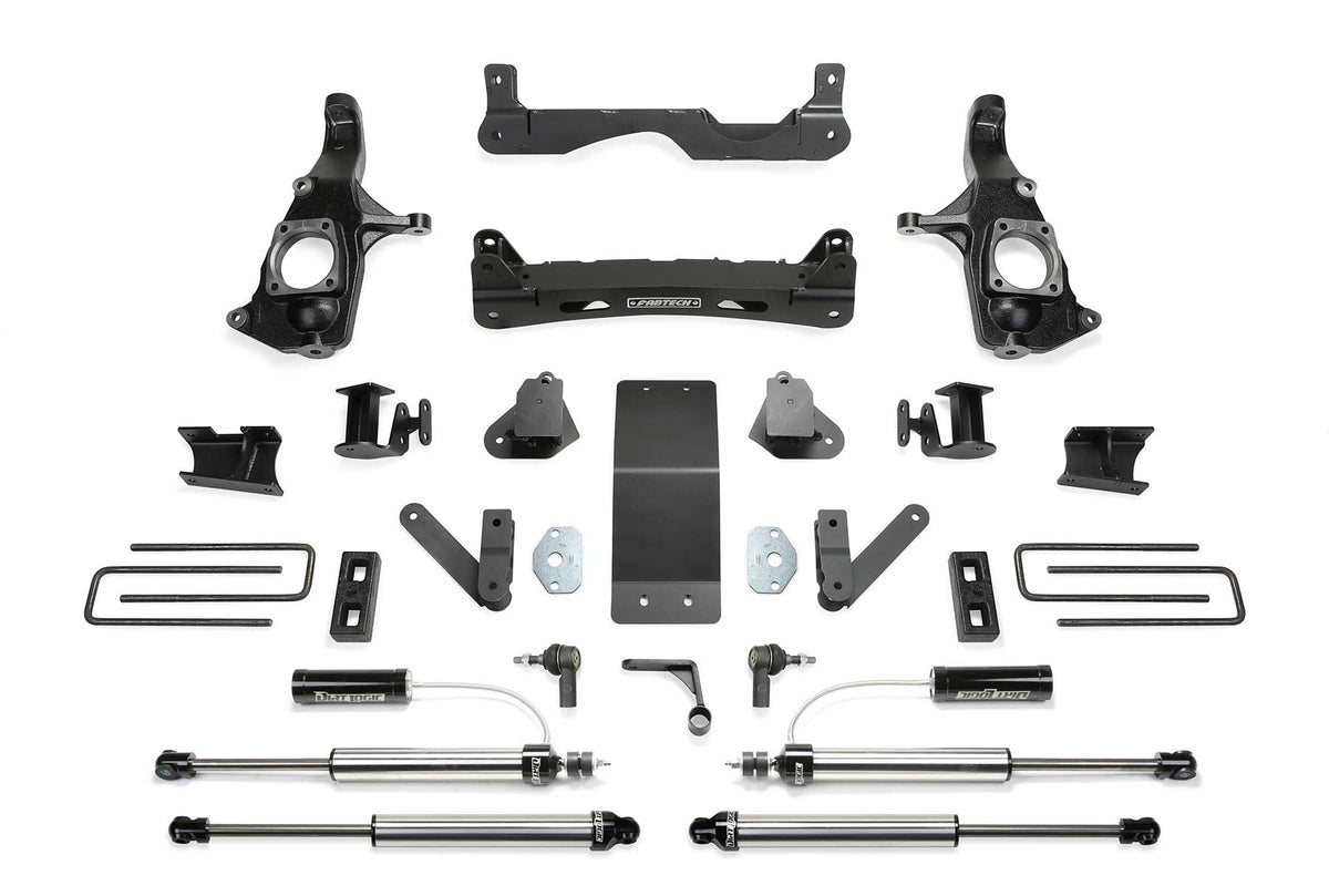 4″ PERFORMANCE SYSTEM W/ FRONT DIRT LOGIC 2.25 RESI SHOCKS & REAR DIRT LOGIC 2.25 SHOCKS – K1124DL