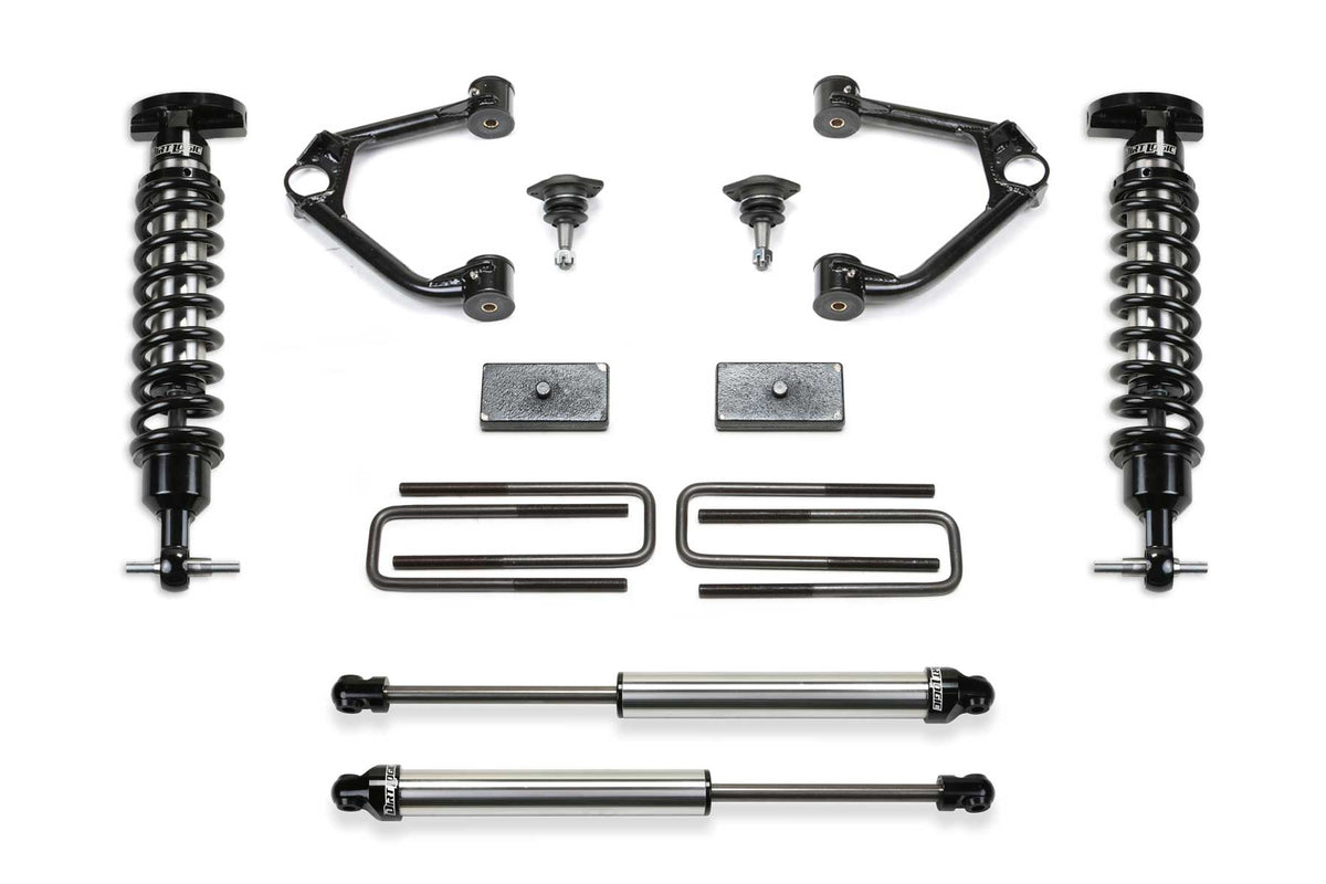 3″ Ball Joint UCA Lift Kit w/ Front Dirt Logic 2.5 Coilovers & Rear Dirt Logic 2.25 Shocks – K1126DL