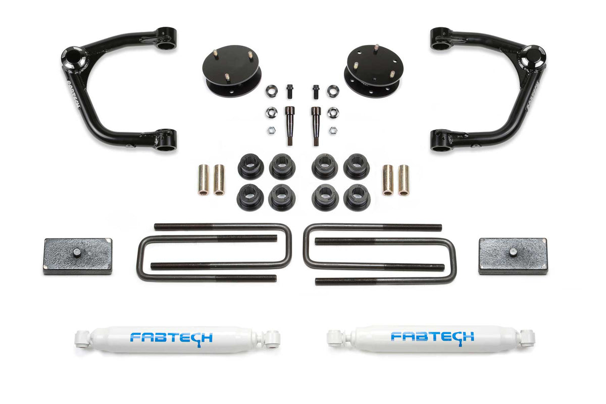 3″ Uniball UCA Lift Kit w/ Rear Performance Shocks – K1129