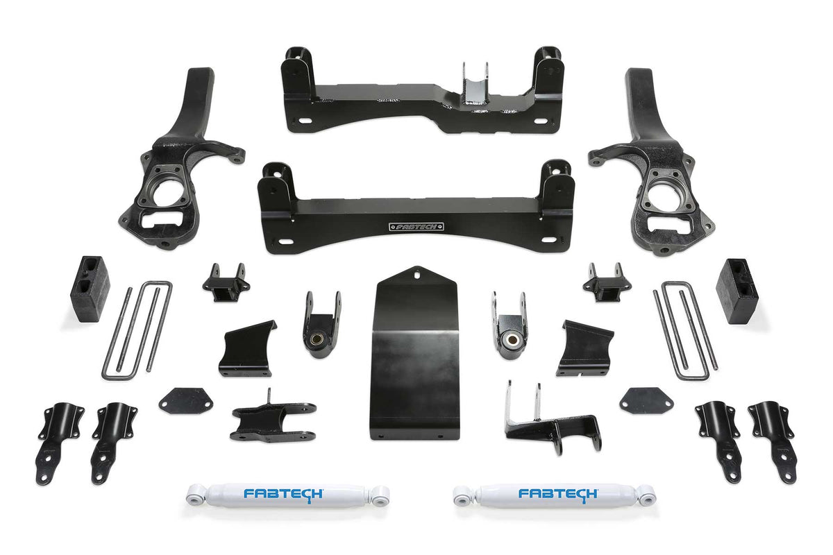 6″ Lift Kit – Front Shock Spacers & Rear Performance Shocks – K1132