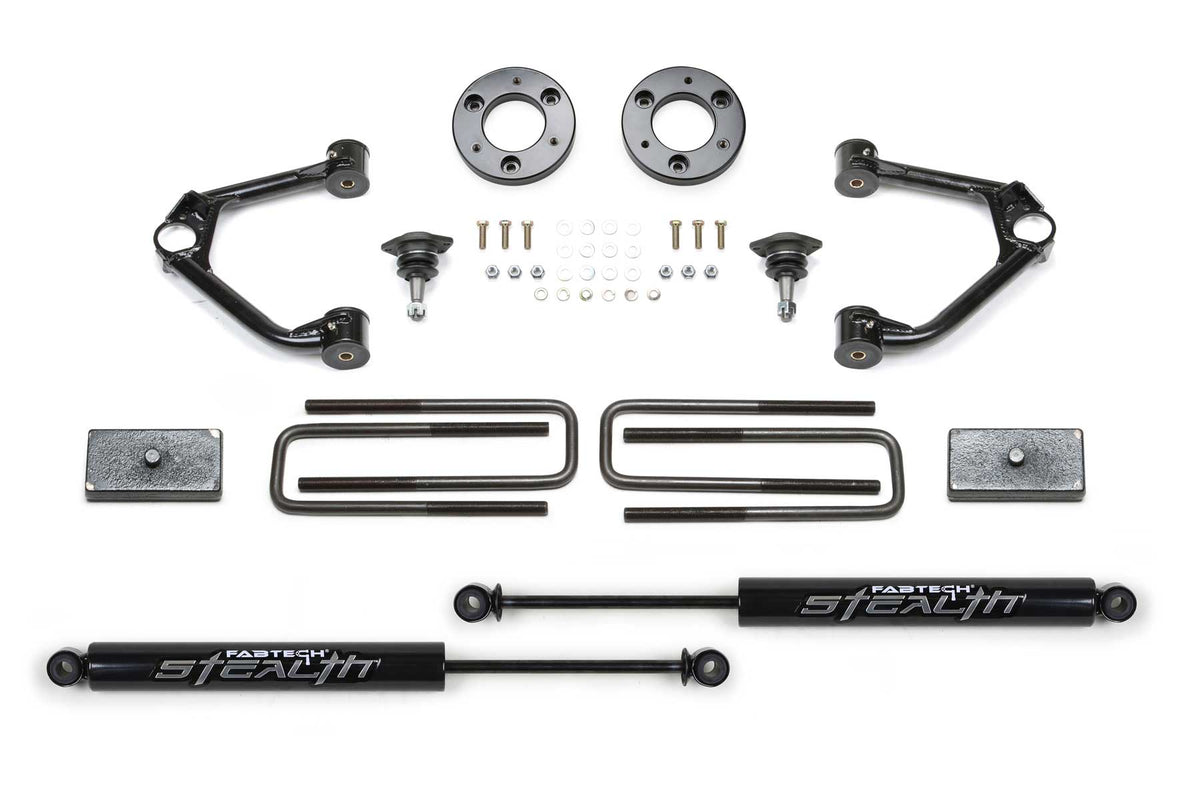 1.5″ Ball Joint UCA Lift Kit – Front Shock Spacers & Rear Stealth Shocks – K1152M