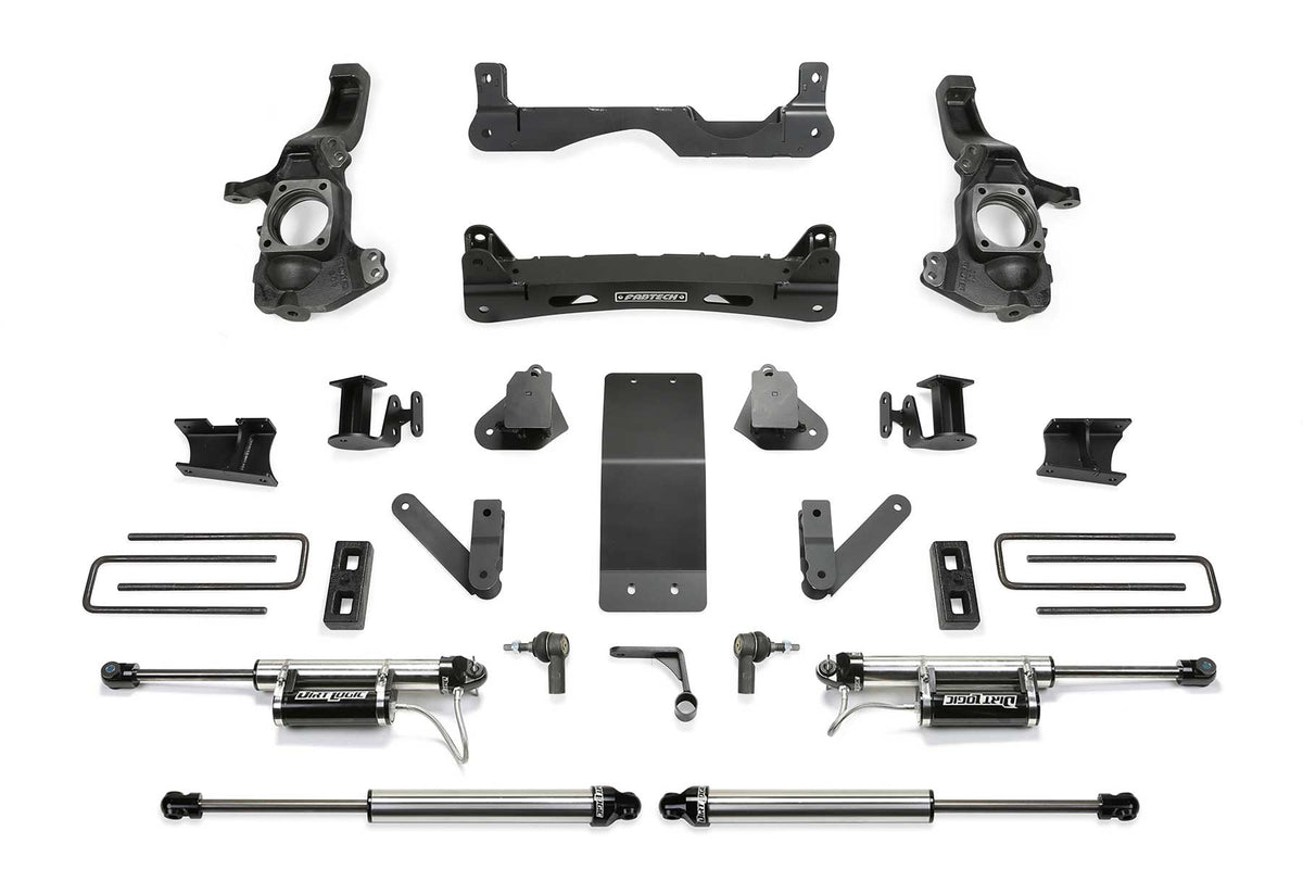 4″ Lift Kit – Front Dirt Logic 2.25 Resi Shocks & Rear Dirt Logic 2.25 Shocks – K1203DL