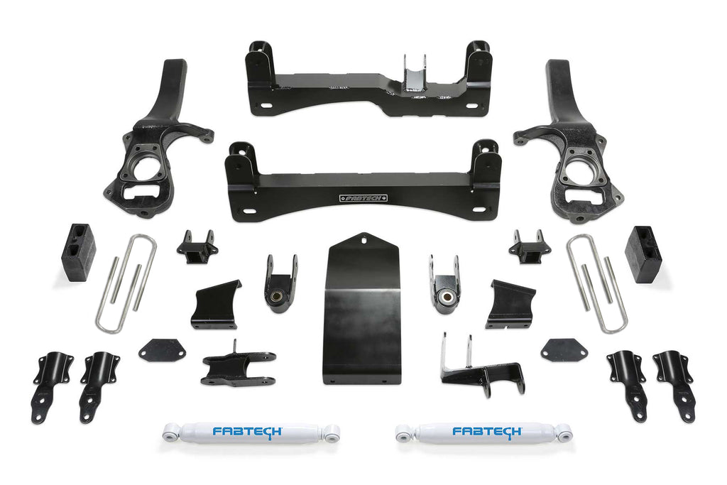 6″ Lift Kit – Front Shock Spacers &amp; Rear Performance Shocks – K1220