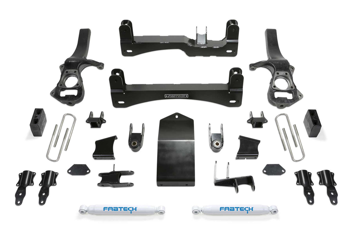 6″ Lift Kit – Front Shock Spacers &amp; Rear Performance Shocks – K1220