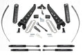 8" Radius Arm System w/ Stealth Shocks - K2124M