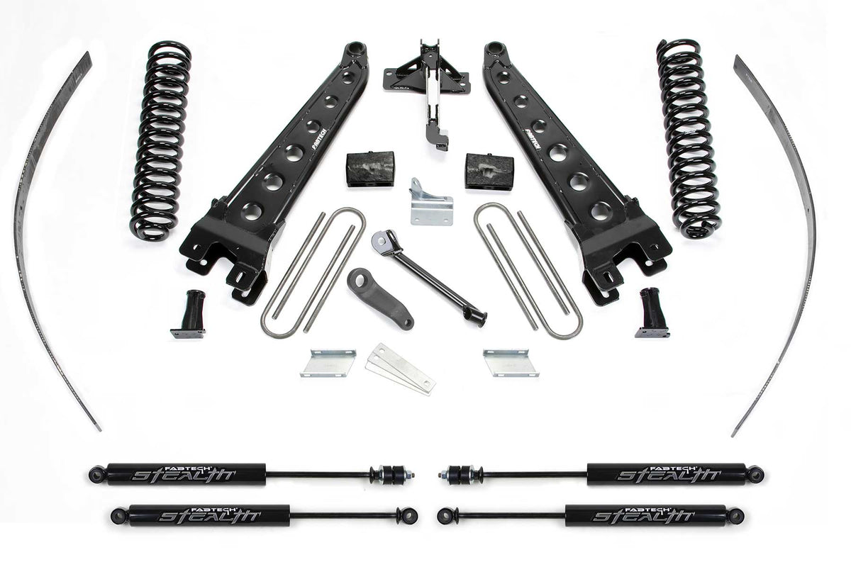 8" Radius Arm System w/ Stealth Shocks - K2124M