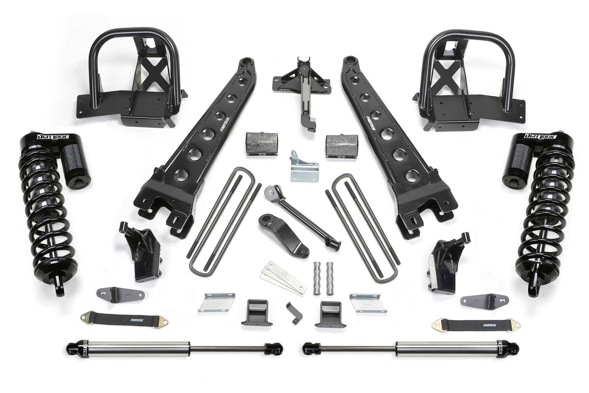 6" Radius Arm System w/Dirt Logic 4.0 Coilovers & Rear Dirt Logic Shocks - K2137DL