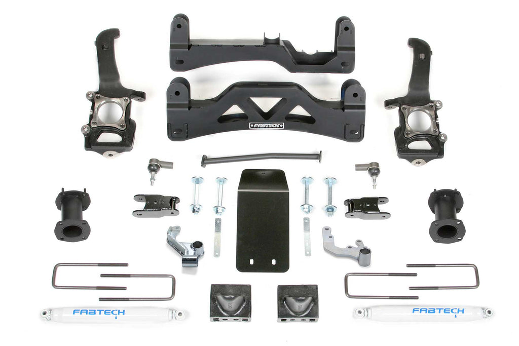 6" Basic System GEN II w/ Front Stock Coilover Spacers & Rear Performance Shocks - K2190