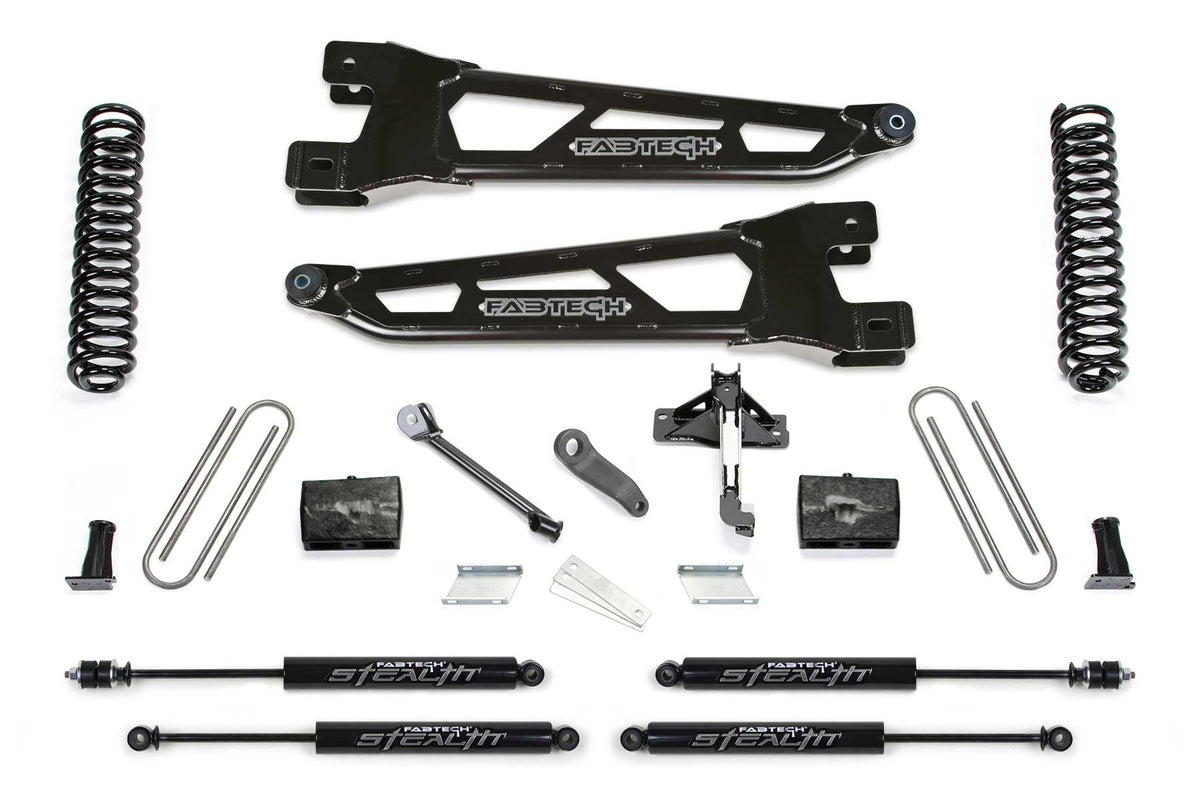 6″ Radius Arm System w/ Stealth Shocks – K2218M
