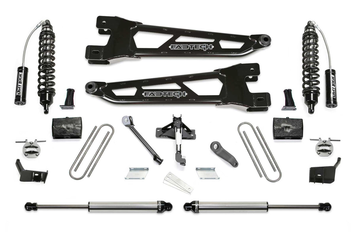 6″ Radius Arm System w/ Front Dirt Logic 2.5 Resi Coilovers & Rear DIrt Logic 2.25 Shocks – K2243DL