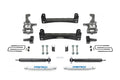 4″ Basic System w/Rear Performance Shocks – K2258