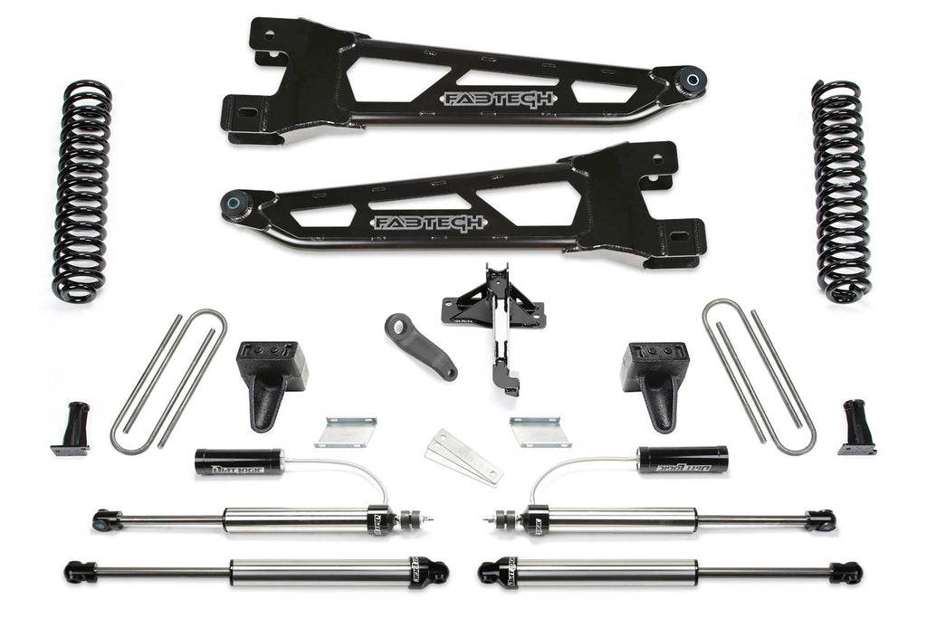 4″ Radius Arm Lift Kit – Front Dirt Logic 2.25 Resi Shocks &amp; Rear Dirt Logic 2.25 Shocks – K2407DL